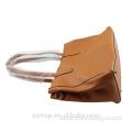 genuine lady leather washed woman handbag,lady shoulder bag original design for famous brand